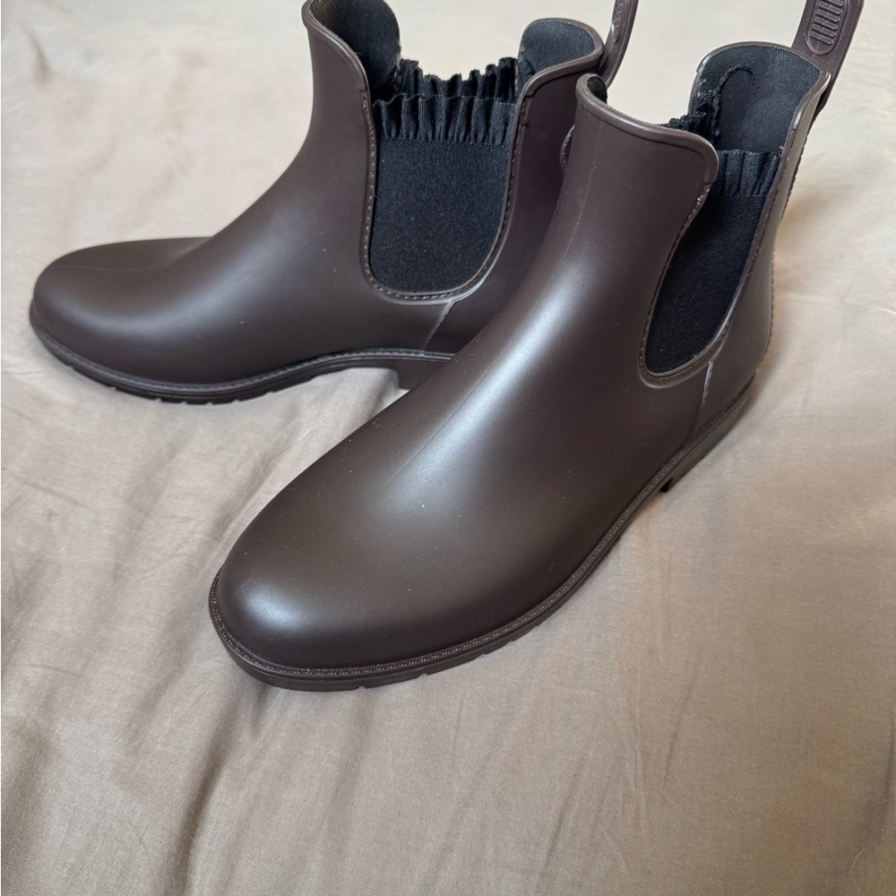 Brand New!✨Women's Brown Winter Rain Boots